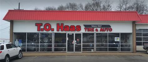 T o haas - 4.0 9 reviews on. Website. Since 1947, T.O. Haas Tire & Auto has provided award-winning service by offering quality products at affordable prices.... More. Website: tohaastire.com. Phone: (785) 238-2001. Cross Streets: Near the intersection of …